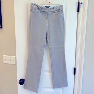 Gray Express Editor slacks. Size 0